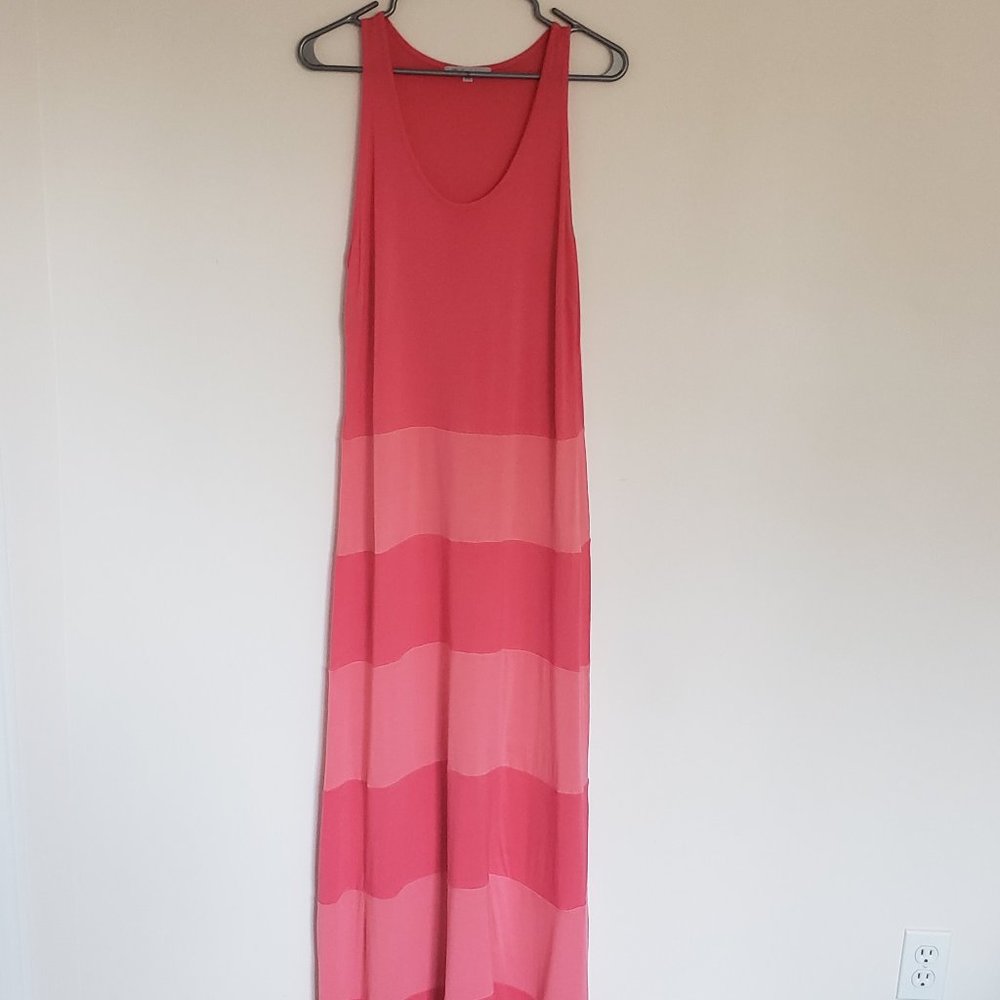 The Gap Summer Striped Tank Maxi Dress Size Large